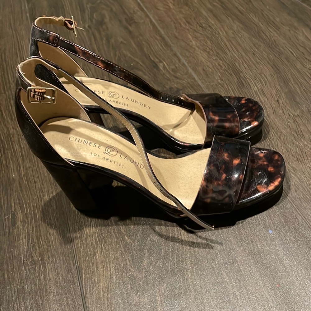 turtle shell 3.5 inch heels